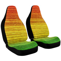 Red Green & Gold - Car Seat